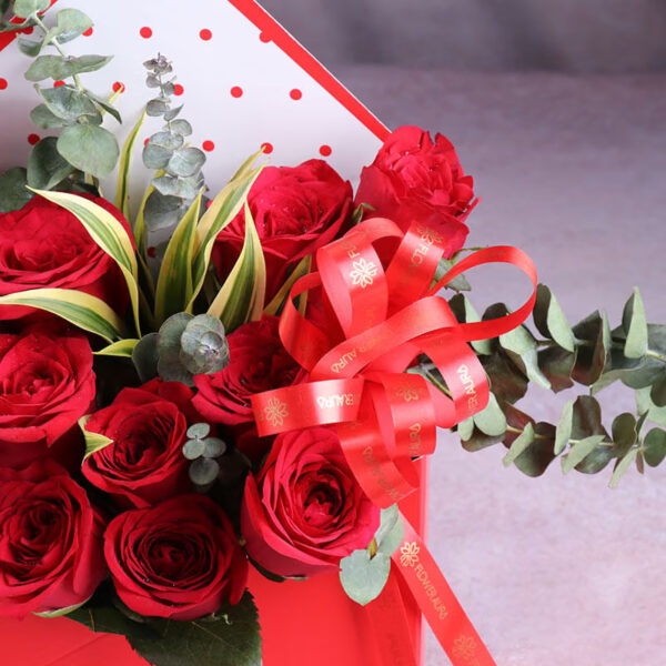 Story Enveloped In Scarlet Roses