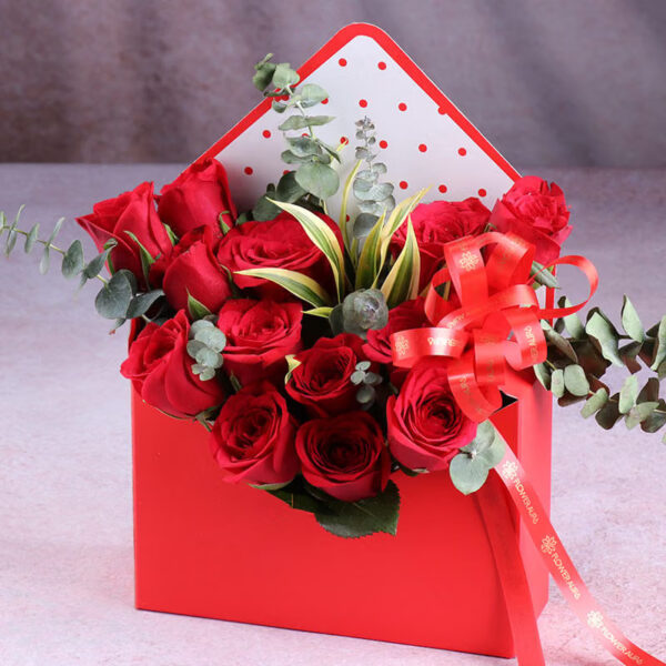 Story Enveloped In Scarlet Roses
