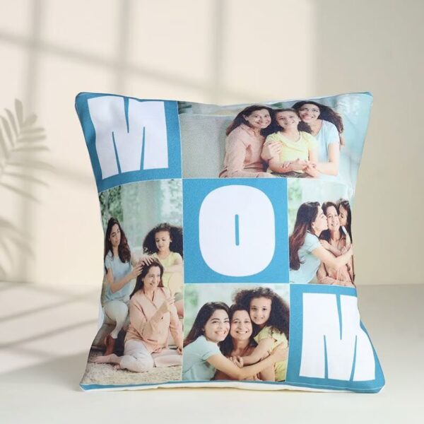 Personalised Mom Photo Cushion